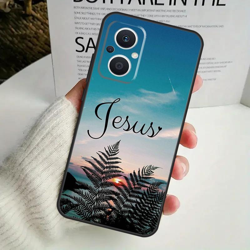 Jesus Phone Case For OPPO Reno 8T 14F 13 F 12 11 10 14 Pro 7 8 Lite OPPO Find X8 X6 X5 X9 Pro Cover