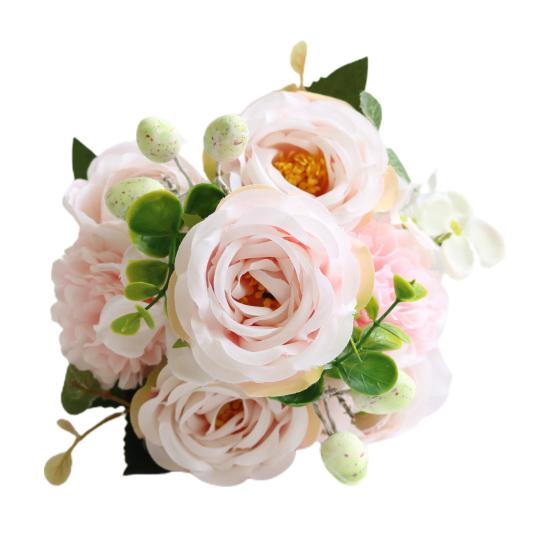 Экологичные искусственные цветы, широкое применение, простой букет на день рождения с розами