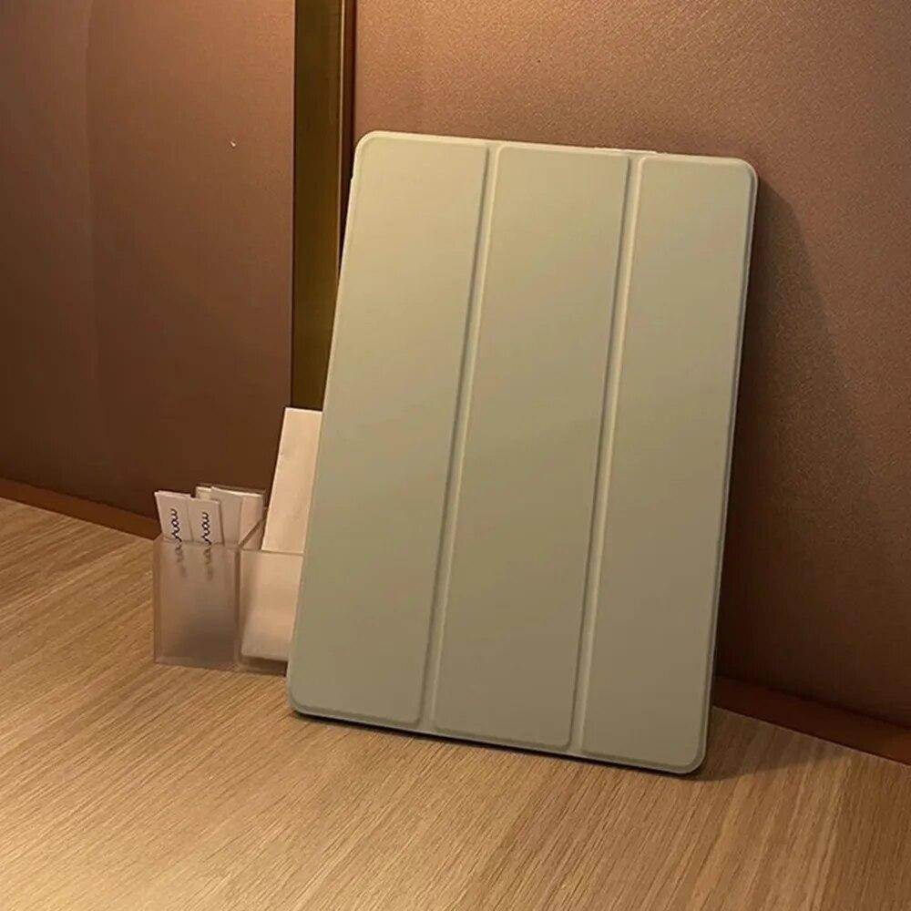 Чехол для Xiaomi Mi Pad 6 Pro 11 дюймов, прозрачный тройной держатель для карандашей, смарт-чехол для Funda Xiaomi Pad 6, чехол для Mi Pad 6 Pro 2023