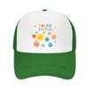 Happy Space Friends Planet Parade Mesh Baseball Cap Casual Hat Outdoor  For Womens Unisex FeUnisex