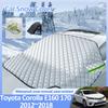 Автомобильные чехлы от снега для Toyota Corolla E160 170 180 Levin 2012~2018 Зимняя защита от льда на лобовом стекле Антиобледенительные внешние аксессуары