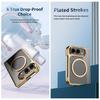 Clear Plated Magnetic Integrated Film Phone Case