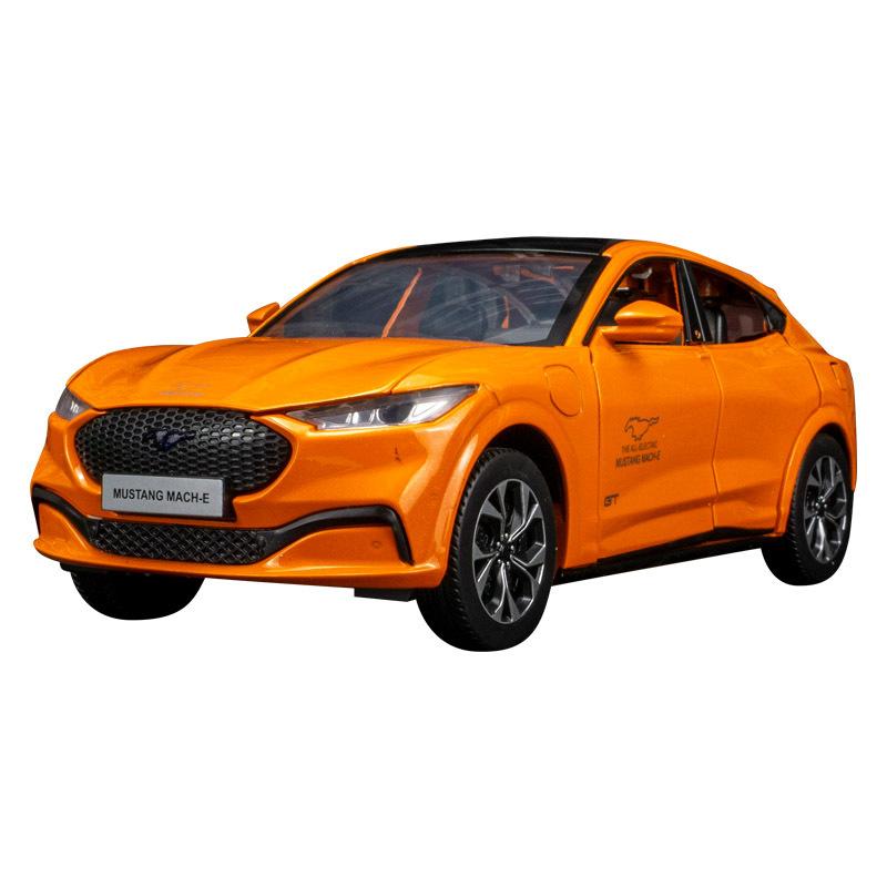 Моделирование 1:24 предмета специальной электрической лошади из сплава, внедорожные модели, украшения, шесть детских игрушек с открытыми дверцами