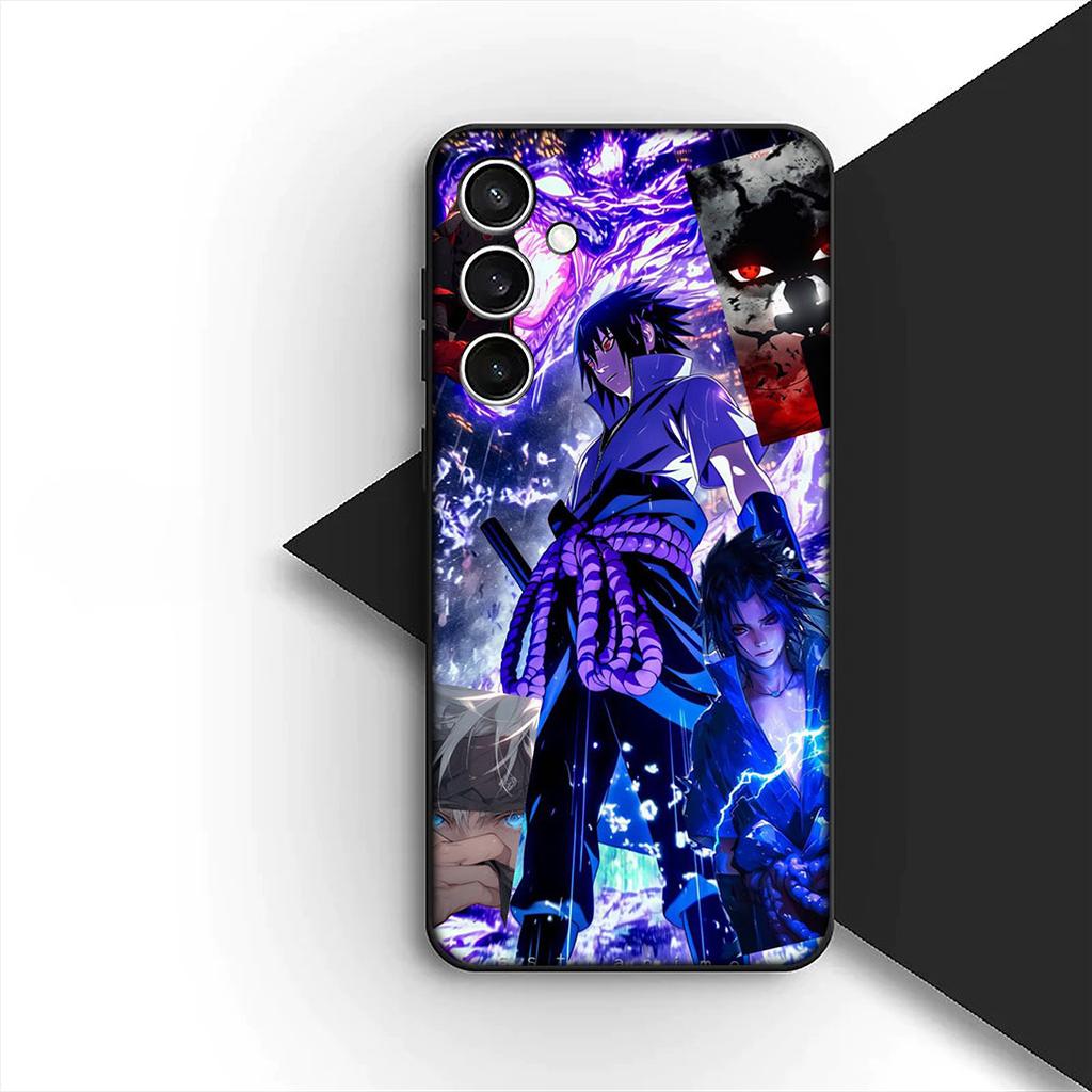 Cover for Motorola Moto G55 G45 G75 G85 G35 Edge 50 30 Fusion 40 NEO Ultra Pro Casing Phone Case Narutos Sasuke Uchiha Itachi