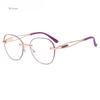 Reading Glasses Anti Blue Light Presbyopia Eyewear High-definition for Men and Women Trendy Fashionable Transparent Frame