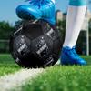 FC AIK Size 5 Soccer Ball, Machine-Stitched PVC, Durable & High Bounce, All Ages Fit, fan merchandise, matches & outdoor use.