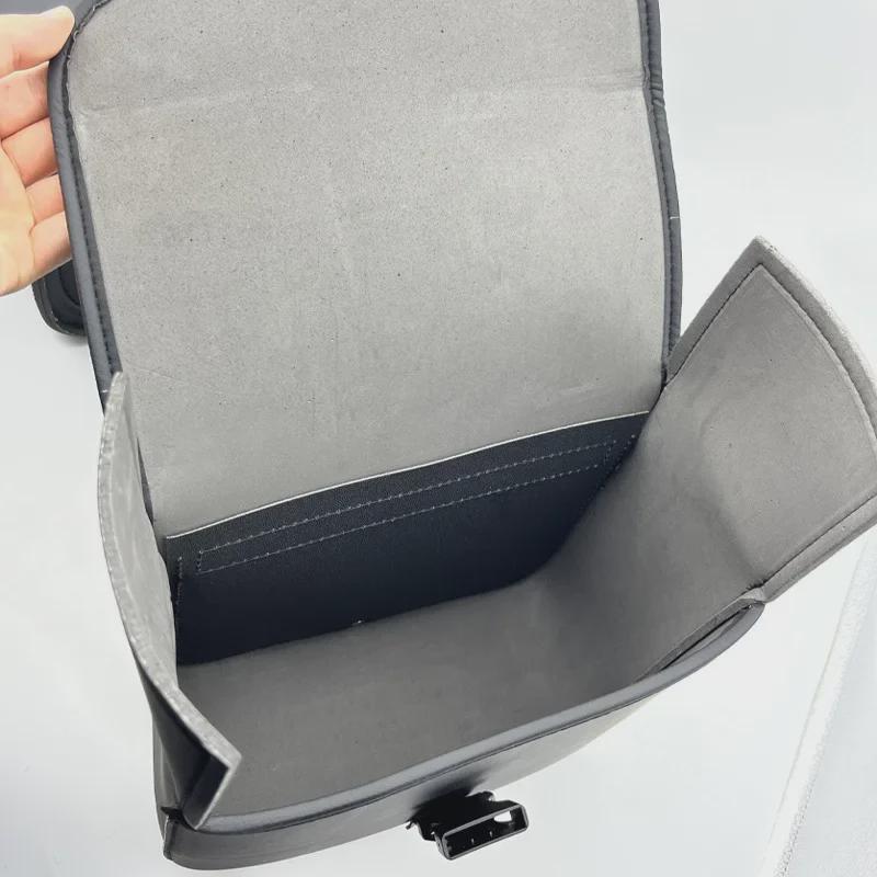 Универсальная кожаная водонепроницаемая боковая сумка для ретро-мотоцикла Yamaha GT150 Bigfoot 125