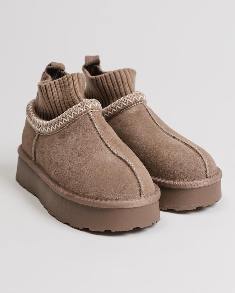 Uggs with Sock Suny Liana 24500 36 Mink Suede Wool