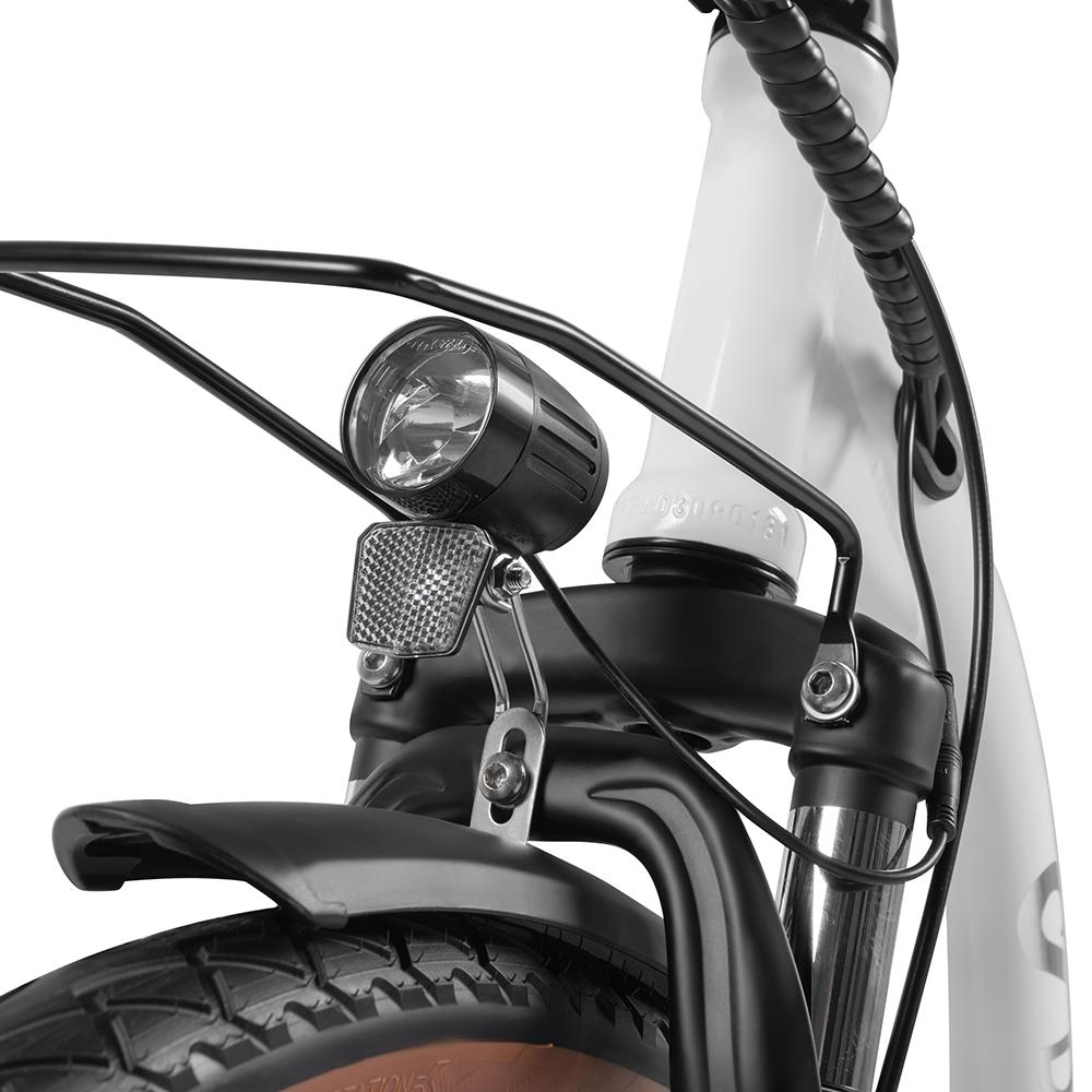 DYU C6 PRO Electric Bicycle With TowSeat For Adult 250W Motor 36V15.6AH Battery City Commuting Electric Bike 26.2-inch Tires Outdoor Riding E-Bike