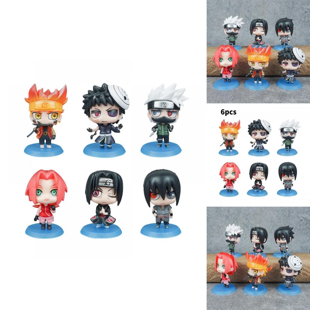 Naruto Pvc Figure Collection With Assembly For Display And Anime Enthusiasts