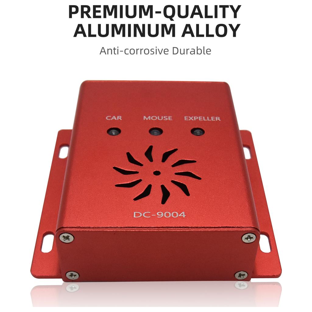 Ultrasonic Car Mice Repeller Ultrasonic Pest Repeller Aluminum Alloy Mice Repeller Electronic Mice
