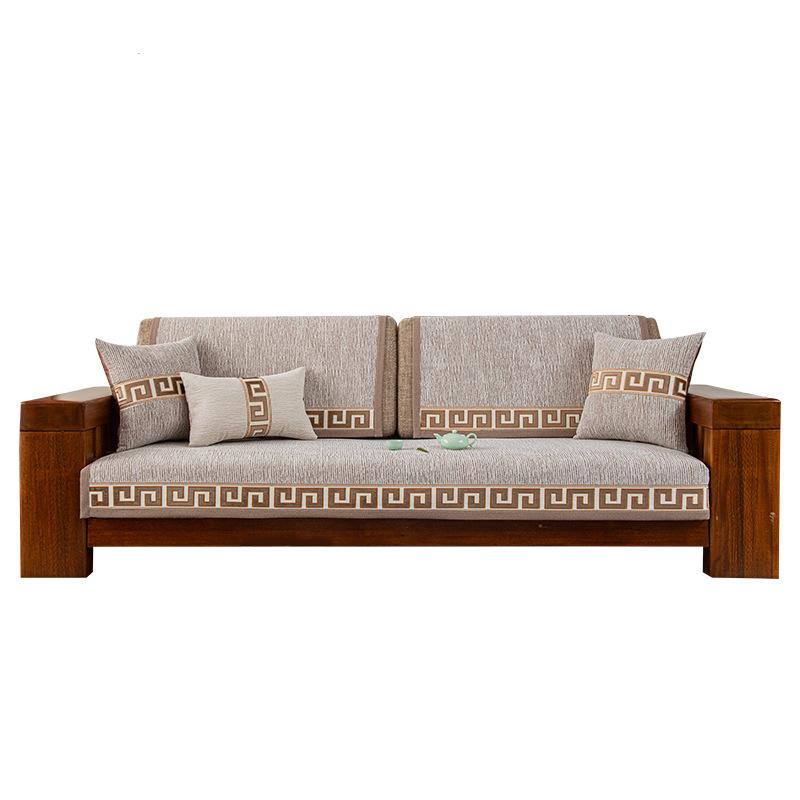 Sofa Cushion Four Seasons Universal Fabric Non-Slip Nordic Simple Modern Chenille New Chinese Seat Cushion Leather Sofa Cover Towel