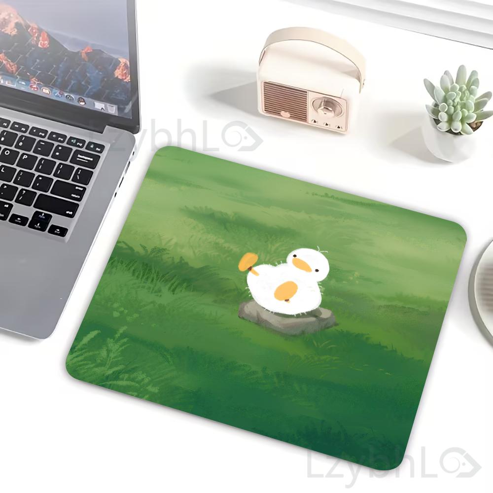 Cute Duck Mouse Pad 22X18 40X45 Computer Accessories Office Game TableMats PC Rubber Anti-slip Mousepads Small XS Decor Desk Mat