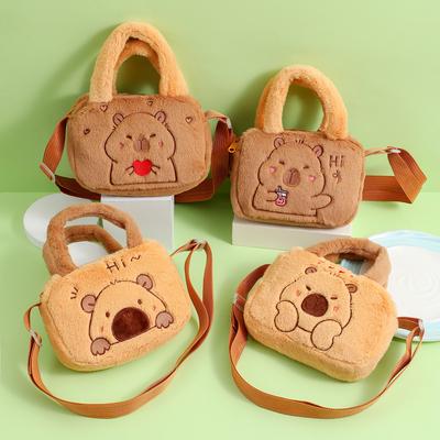 Мягкая плюшевая сумка-мессенджер в виде дельфина, милая детская сумка через плечо для девочек, сумочка для мелочи, кошелек для булавок.