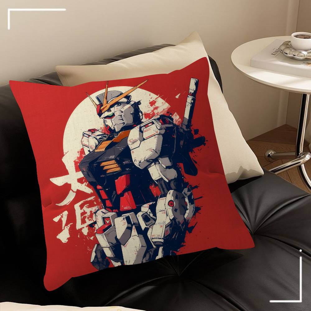 Аниме крутой g-g-GUNDAM классический Чехол на подушку с дизайном кленовых листьев Счастливый Осенний Урожай декор Праздничный Декораци Чехол на подушку