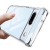 Прозрачный силиконовый чехол для Google Pixel 8 Pro 7a 7Pro 6Pro 8Pro 4 XL 8 7 A 6 Pro Мягкая задняя крышка Pixel8 Pixel7 Pixel6 Pixel4