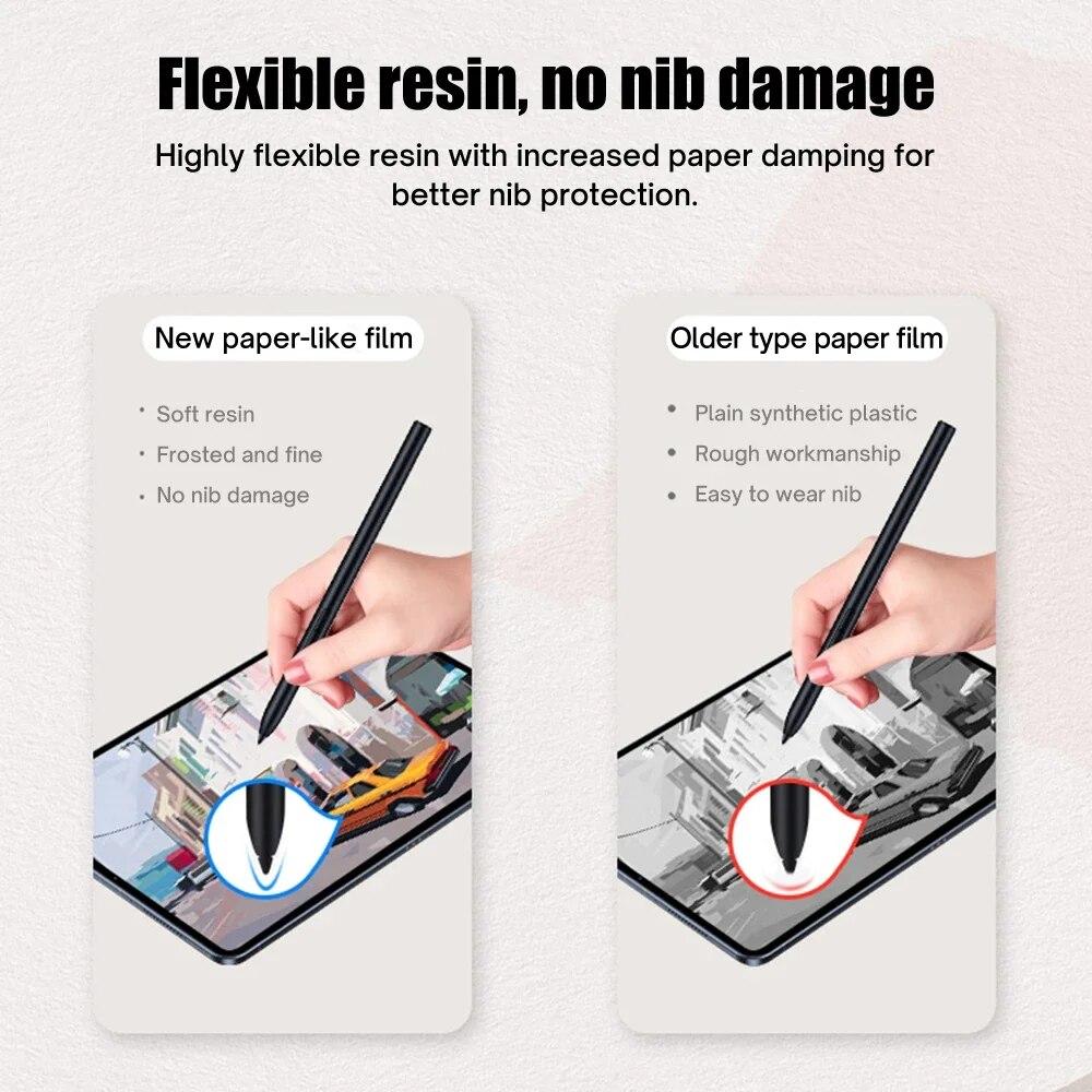 1PC Paper Like Screen Protector Matte PET Painting Write For Xiaomi Mi Pad 5 Pro Screen Protector For 11 Inch Xiaomi Mi Pad 5