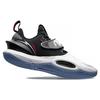 Li Ning All City 10 V2 Announcement Durable Breathable Low Top Basketball Shoes Men Basketball Shoes White Black ABAS059-1