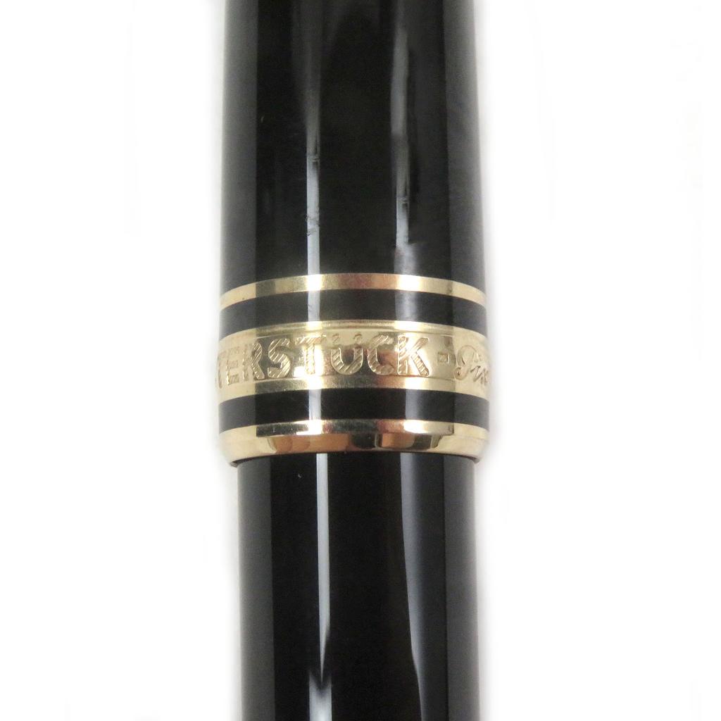 Excellent MONTBLANC Ballpoint pen Meisterstck Classic Twist type Black gold mens Used
