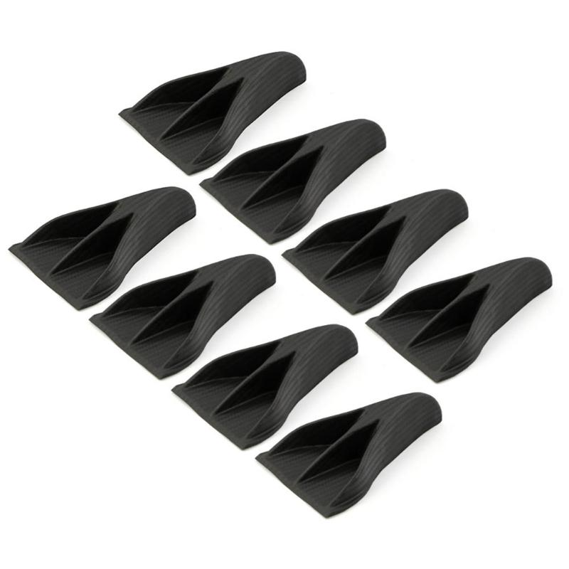 Pack Of 8 Global Car Roof Generators Enhances Aeromechanics Improves Coal Efficiency Reduces Drag Easy Installation ABS