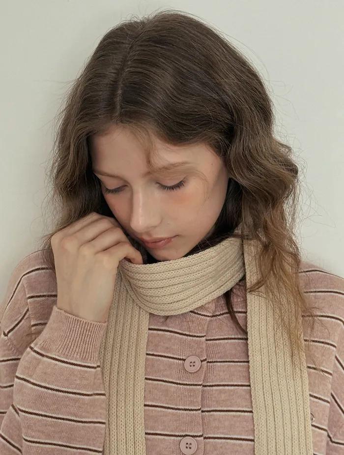 Ratto Color Knit Scarf