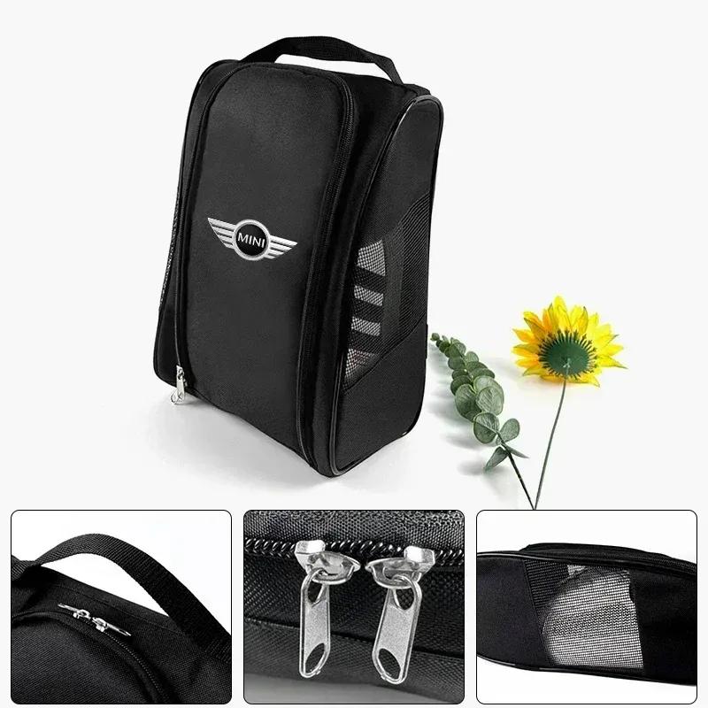 -Car  Sneaker Storage Bag Travel Outing Shoe Storage Tools Cars Accessories For MINI Cooper One JCW Coupe R56 R53 R52 R50 R5