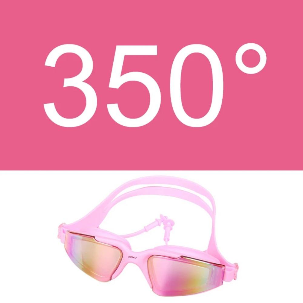 Взрослые Мужчины Женщины Подростки Близорукость -1,5 до -6,0 Очки для плавания Противотуманные очки HD для плавания Диоптрийные очки для водного спорта с берушами