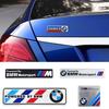 AALN1 3D Aluminum Car Badge Sticker Body Trunk Decoration Decal Modification Accessories For BMW E36 E46 E90 E60 E39 F30 F10 F20 X5