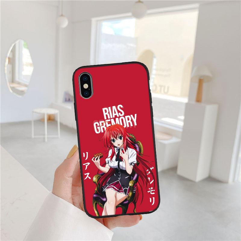 LO84 Чехол-оболочка Rias Gremory для телефона Redmi Note 8 9 Pro Max 9S 9T 9C NFC 8T 8A 10A A4