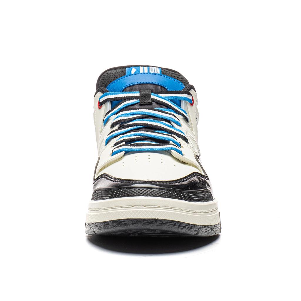 Men's Sneakers Li-Ning Sports Life Collection Skate Shoes Men's Low-top Ivory/Deep Bright Blue/Black
