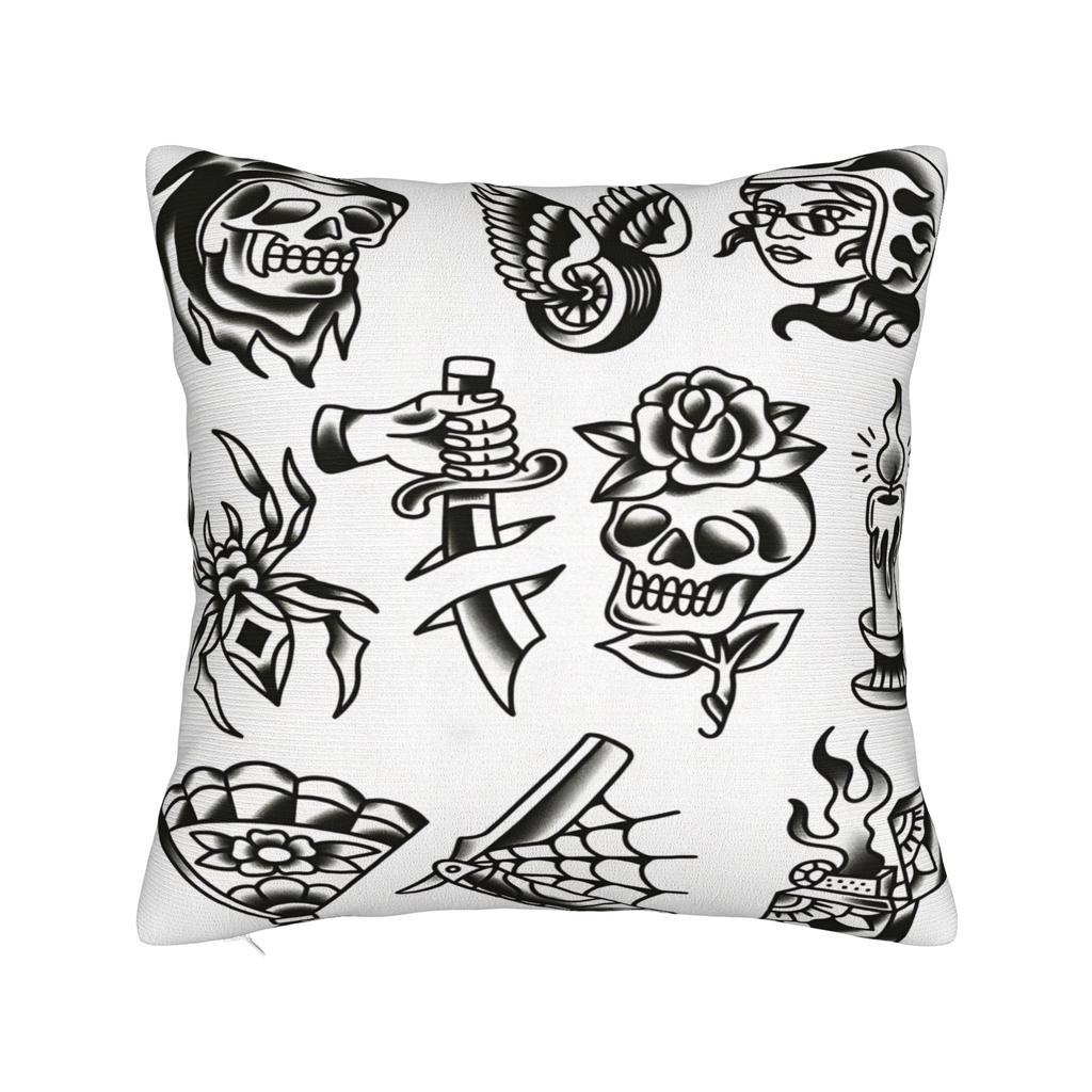 Pillow Cover Flying Leaping Pig Funny Pillow Case For Living Room Sofa Pillowcases
