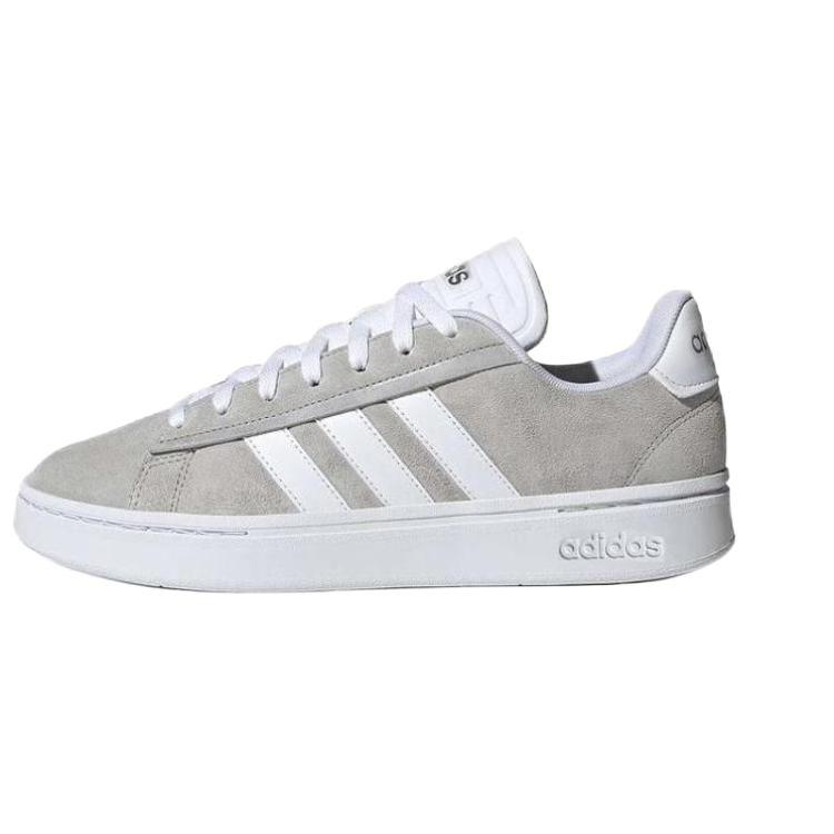 adidas Grand Court Alpha Кроссовки мужские серые с круглым носком, удобные, универсальные, повседневные, низкие IH0854