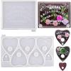 Game Gothic Epoxy Handmade Silicone Clay Tools Ouija Board Planchette Mould Resin Casting Mold