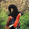 Witch Hat for Halloween Daily Wear Black Magic Wool Witch Hat Halloween Cosplay Party Costume