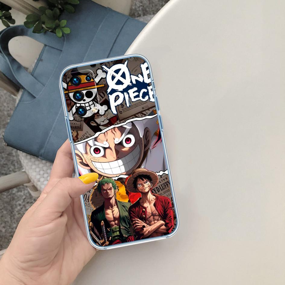 Luffy One Piece Transparent Phone Case for Motorola Moto G40 G04 G05 One Ace Action  Fusion + Plus Hyper Macro Vision Zoom