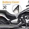 Хромированная боковая крышка аккумулятора (левая/правая) для мотоцикла Kawasaki Vulcan VN900 Classic Custom 2006-2020