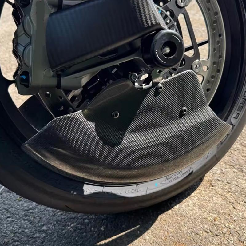 Для Aprilia RS V4 Аксессуары для модификации мотоцикла из углеродного волокна Комплекты крышек направляющего колеса для охлаждения тормозного суппорта переднего тормоза