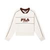 New FILA Sweatshirt Women's Cloud White F11W439204FWT