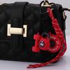 Mini Fitness Equipment Silicone Dumbbell Kettlebell Barbell Plate Carabiner Bag Charm Gift for Gym Lovers Bag Charm