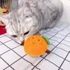 Фруктовый прорезыватель Игрушка-когтеточка для кошек Устойчивый к укусам Шарик для стачивания зубов От скуки Тренировка