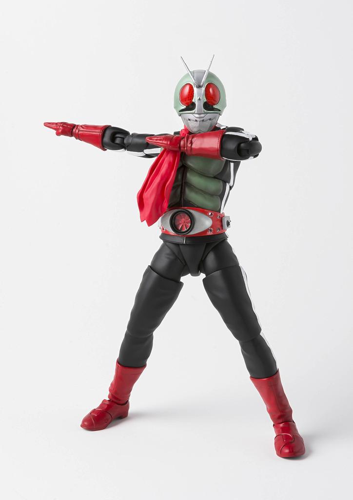 TAMASHII NATIONS SHFiguarts (Синкочо Сейхо) Камен Райдер Камен Райдер Новый Нет. 2 прибл.. Окрашенная подвижная фигура из АБС и ПВХ, 145 мм
