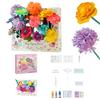 1 Set DIY Flower Petal Art Kit Handcrafted Coloring Paper Flower Making