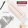 HPRT MT810 Thermal Printer Paper 2PCS A4 Roll for Long lasting Printing BPA free