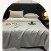 Hot Season Solo Cooling Bed Sheet: Solid - Color, Breathable Bedding Perfect for College Dorms & Summer Naps
