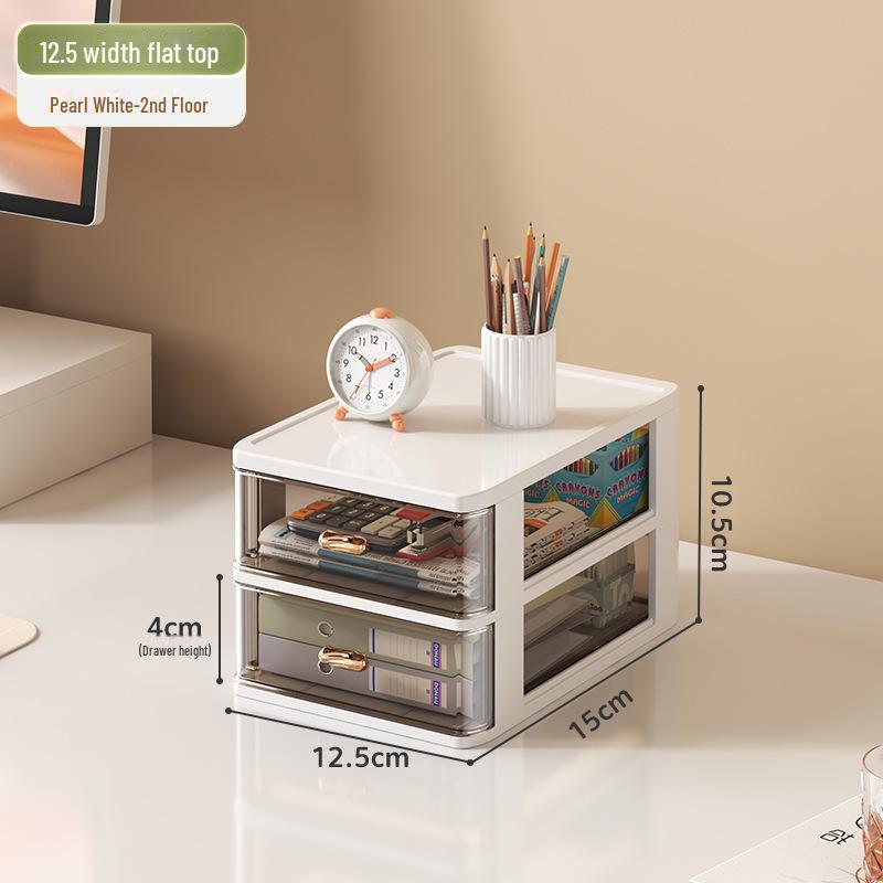 Пластиковый настольный органайзер для канцелярских принадлежностей и косметики