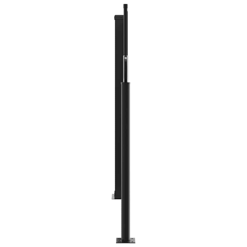Retractable Side Awning Anthracite Grey 120 x 1000 cm