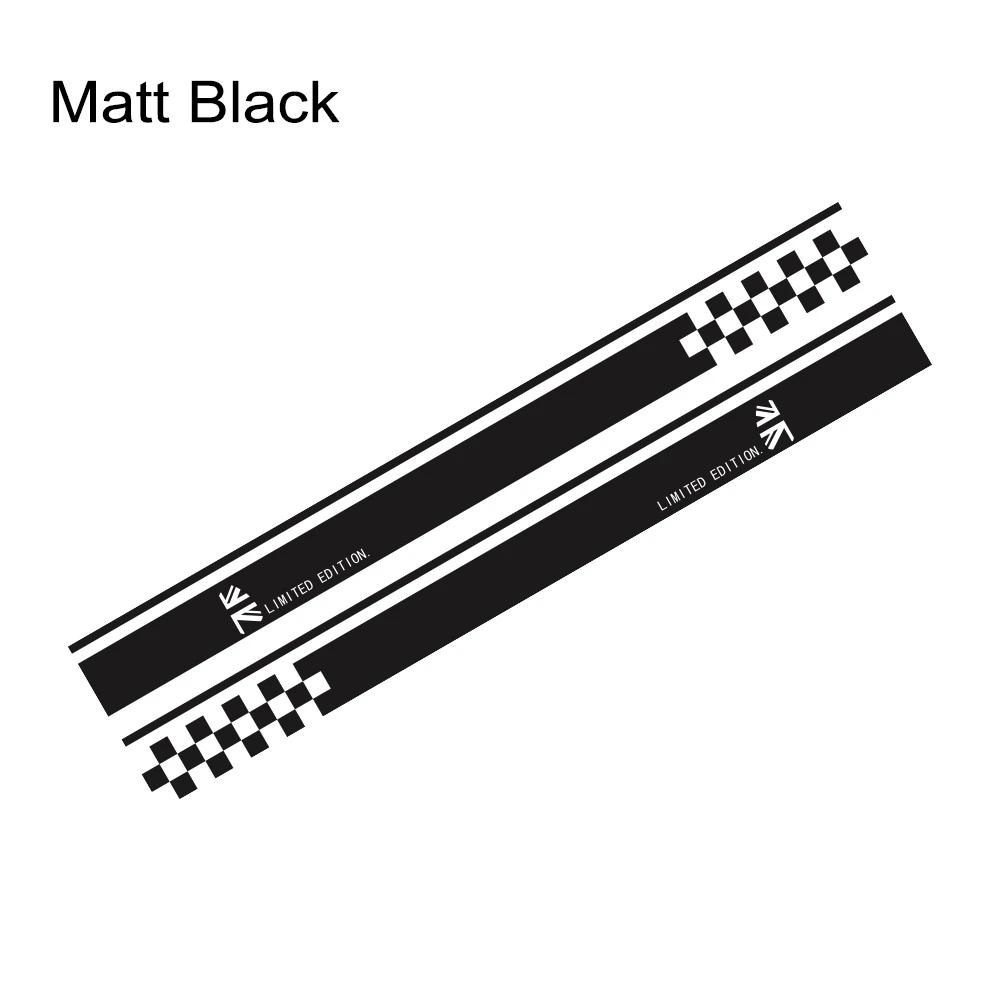 Car Door Side Stickers For Mini Cooper R56 R57 R58 R50 R52 R53 R59 CountrymanR60 F60 F55 F56 F54 Auto Limited Edition Decal