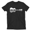 Kids LONDON GUITAR T-Shirt Boys Girls Big Ben Bridge Premium Quality