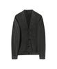 Customellow Gray Garment Dyed Cardigan Cwwas25114Gyx