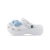Classic Platform Clog EVA Bow Puppy Cute Versatile Classic Cloud Dok Niche Campus Style Hole Shoes Unisex White